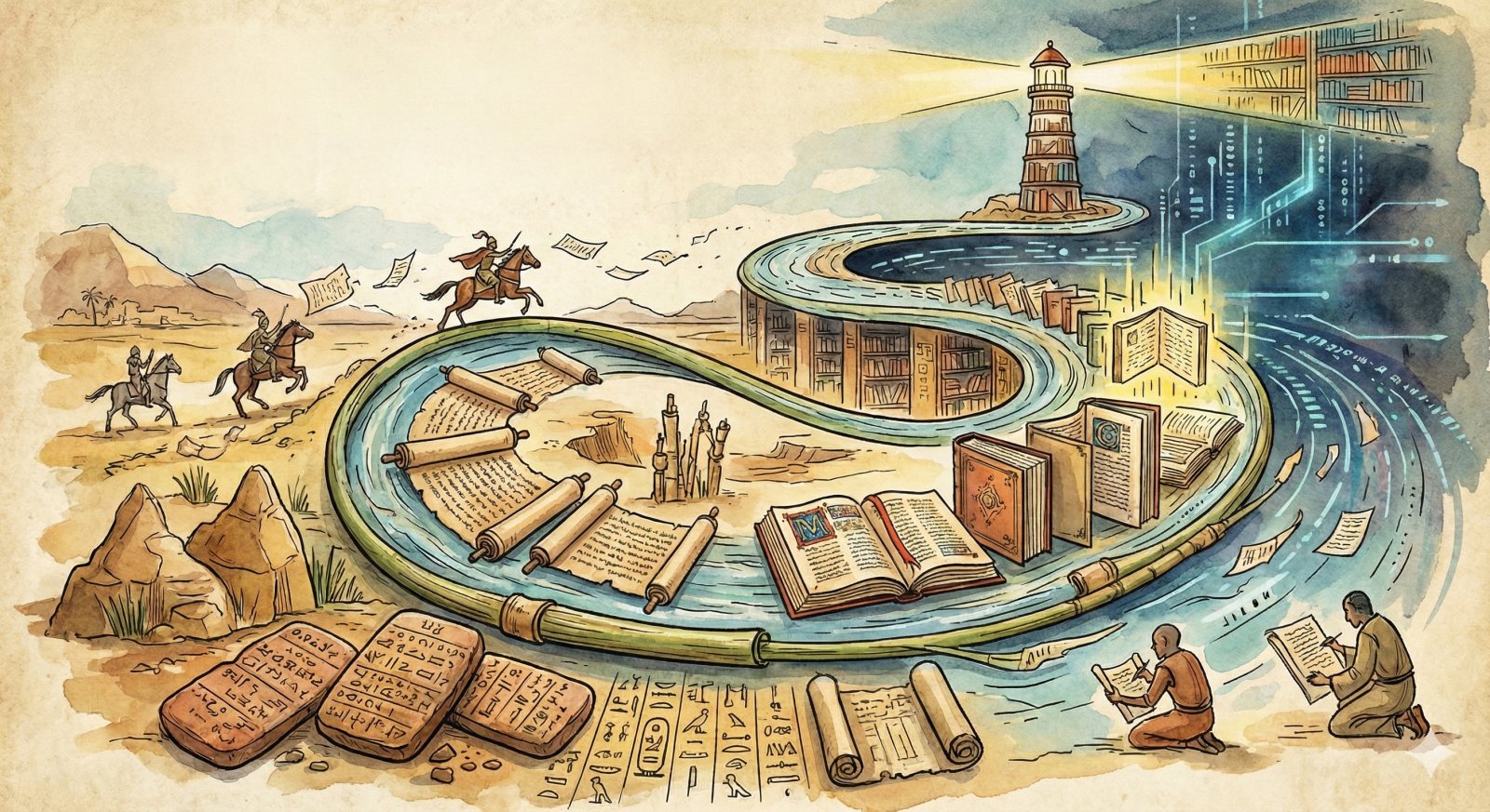 El infinito en un junco o cómo cabalgar la historia de los libros